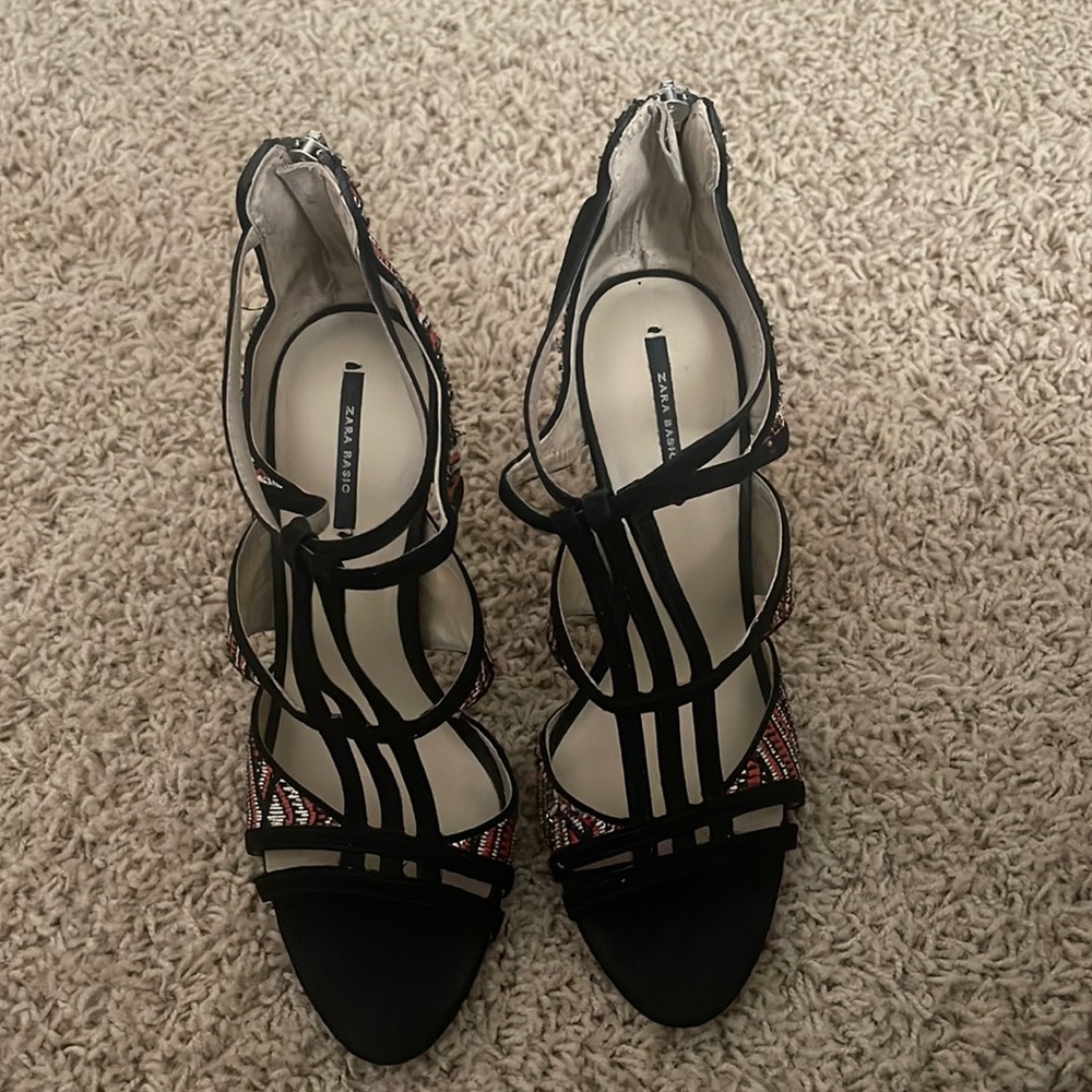Zara basic heels size 7.5
